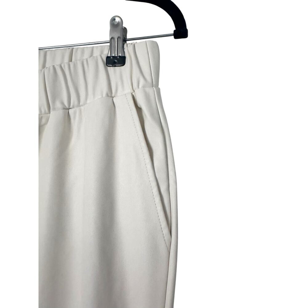 NWT The Drop Lindnyc Faux-Leather Jogger Pants Size L - Picture 4 of 9